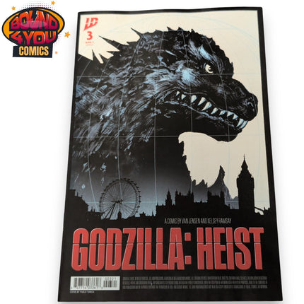Godzilla: Heist #3 - Pablo Tunica - Cover B (2025)