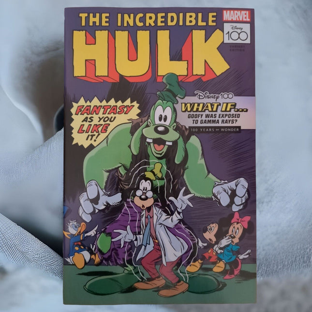AMAZING SPIDER-MAN #21 MANGIATORDI DISNEY 100 HULK VARIANT 2023