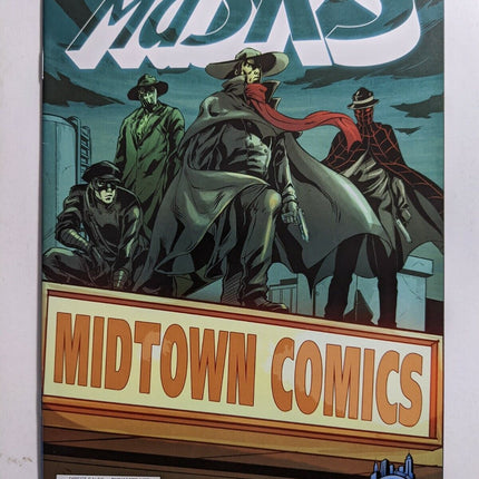 Masks #1 Midtown Comics Variant Cover Comic Book 2012 - Dynamite Low Print Run