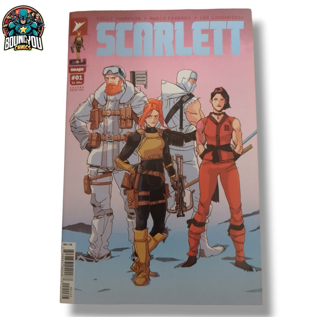 SCARLETT #1 - JASON HOWARD - 2ND PRINT COVER A (2024)