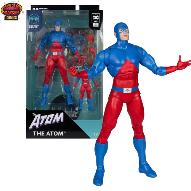 Mcfarlane Toys DC Multiverse Digital WV2 7" Silver Age Atom Action Figure