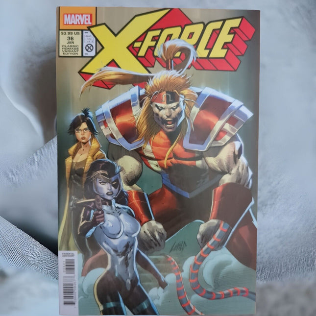X-FORCE #36 ROB LIEFELD HOMAGE VARIANT MARVEL COMICS 2022