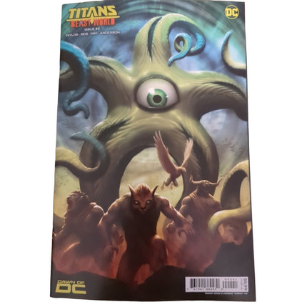 TITANS: BEAST WORLD #2 - KENDRICK KUNKKA LIM VARIANT (2023)