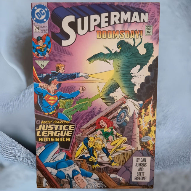 SUPERMAN #74 DIRECT EDITION (1992)