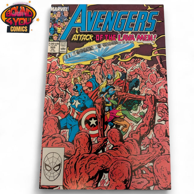Avengers #305 - Direct Edition (1989)