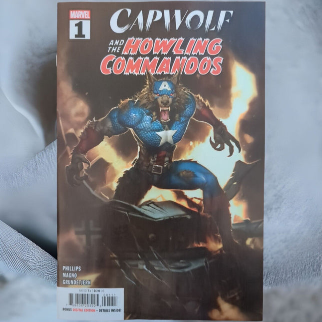 CAPWOLF AND THE HOWLING COMMANDOS #1 - RYAN BROWN - REGULAR (2023)