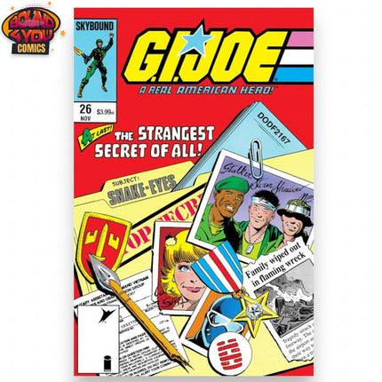 GI Joe A Real American Hero #26 Hama Files Edition Cvr A Mike Zeck & Bob Wiacek