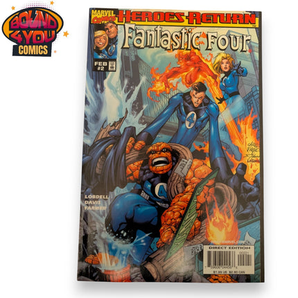 Fantastic Four #2 - Direct Edition Variant (1998)