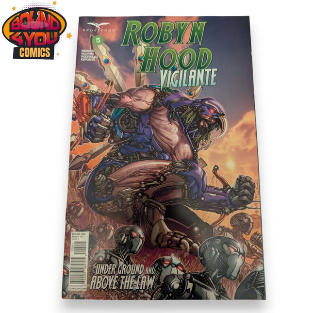 Robyn Hood: Vigilante #5 - Harvey Tolibao Variant (2023)
