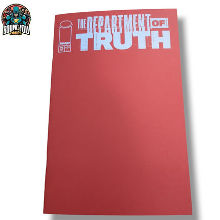 THE DEPARTMENT OF TRUTH #25 - BLANK VARIANT - REGULAR (2024)