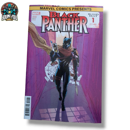 BLACK PANTHER: BLOOD HUNT #1 - ANNIE WU - MARVEL COMICS PRESENTS VARIANT (2024)