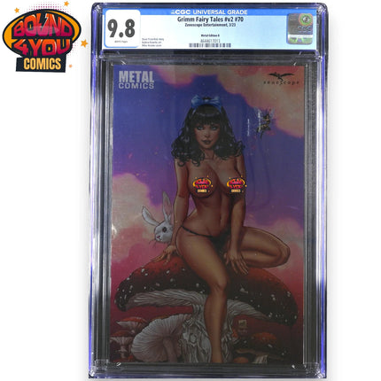 Grimm Fairy Tales #70 - Mike Krome Metal Comic  - CGC 9.8