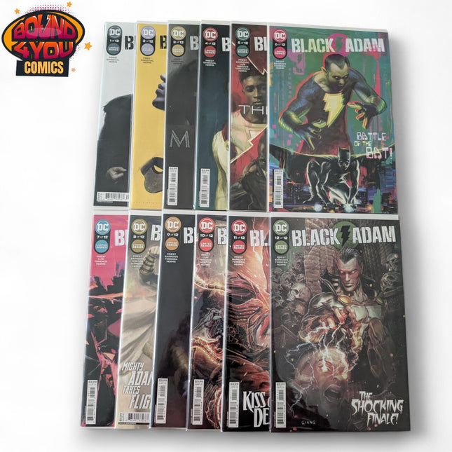 Black Adam #1-12  - Complete Cover A Set (2022)