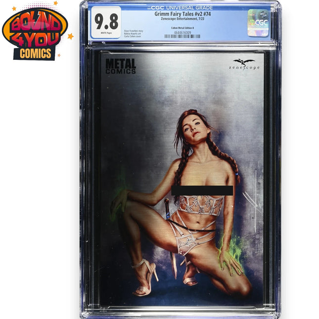 Grimm Fairy Tales #74  - Carla Cohen Metal Edition  - CGC 9.8