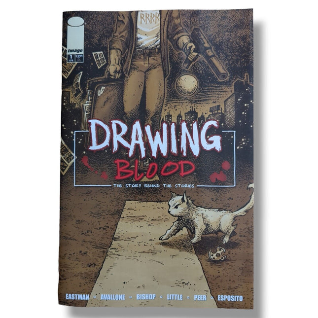 DRAWING BLOOD #1 - BEN BISHOP, KEVIN EASTMAN & ROBERT RODRIGUEZ - COVER C (2024)