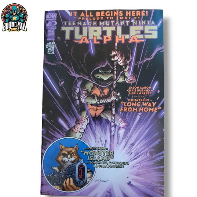 TEENAGE MUTANT NINJA TURTLES: ALPHA #1 - CHRIS BURNHAM - COVER A (2024)