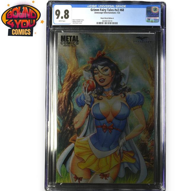 Grimm Fairy Tales #68 - John Royle Metal Comic LTD 25 - CGC 9.8