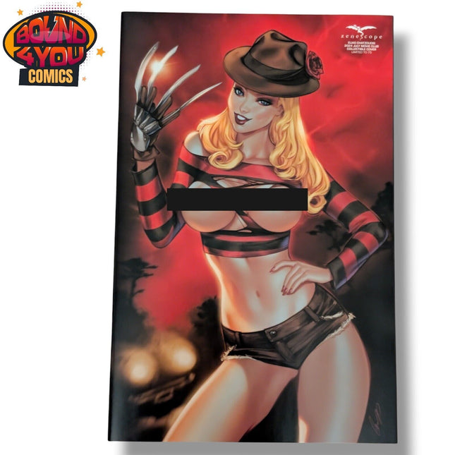 Elias Chatzoudis - 2024 July Movie Club Collectible Cover - LE 75 - Zenescope