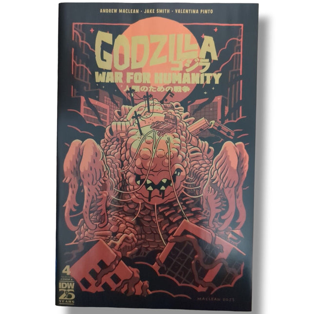 GODZILLA: WAR FOR HUMANITY #4 - ANDREW MACLEAN - REGULAR (2023)