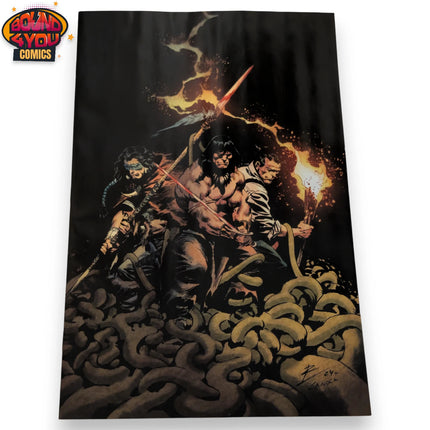 Conan: Scourge of the Serpent #4 - Roberto De La Torre - Virgin (Titan 2025)