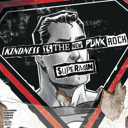 Superman #34 - Dave Johnson Punk Rock Variant - DC 2026