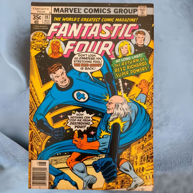 FANTASTIC FOUR #197 - NEWSSTAND  (1978)