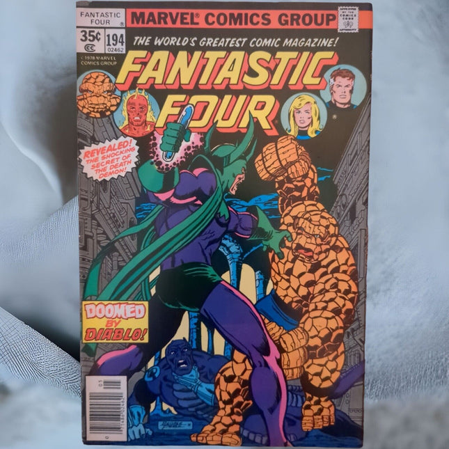 FANTASTIC FOUR #194 - NEWSSTAND  (1978)