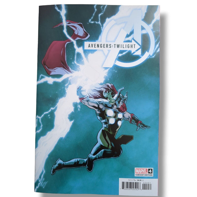 AVENGERS: TWILIGHT #4 - CARMEN CARNERO - LIGHTNING BOLT VARIANT (2024)