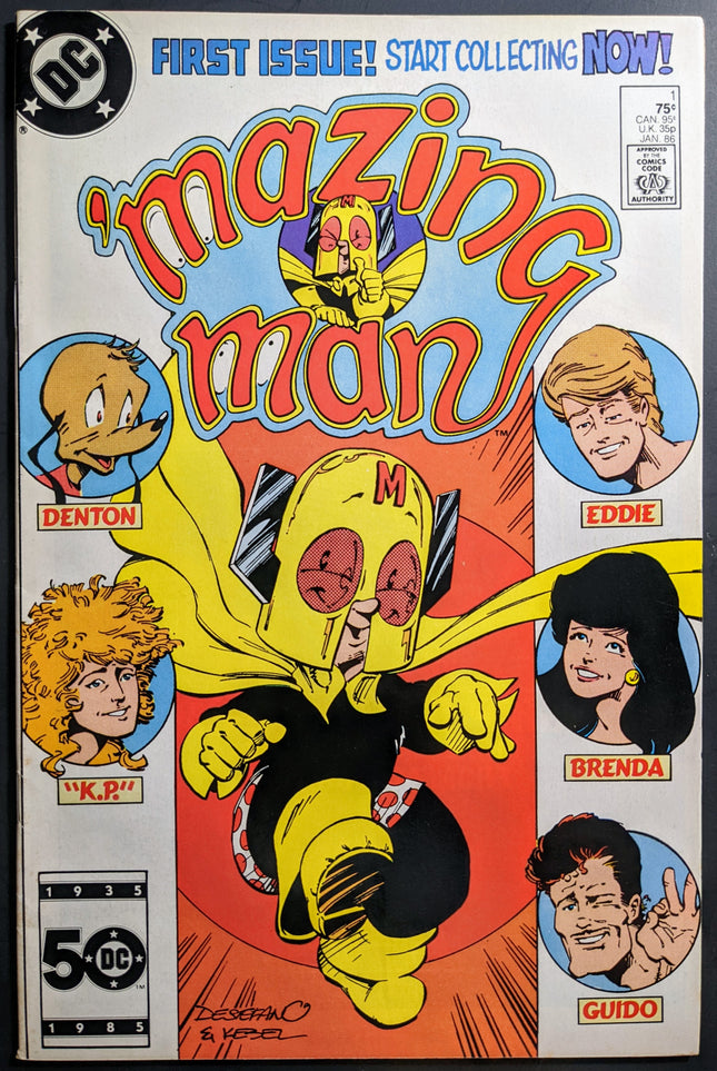 Mazing Man #1 (1986)