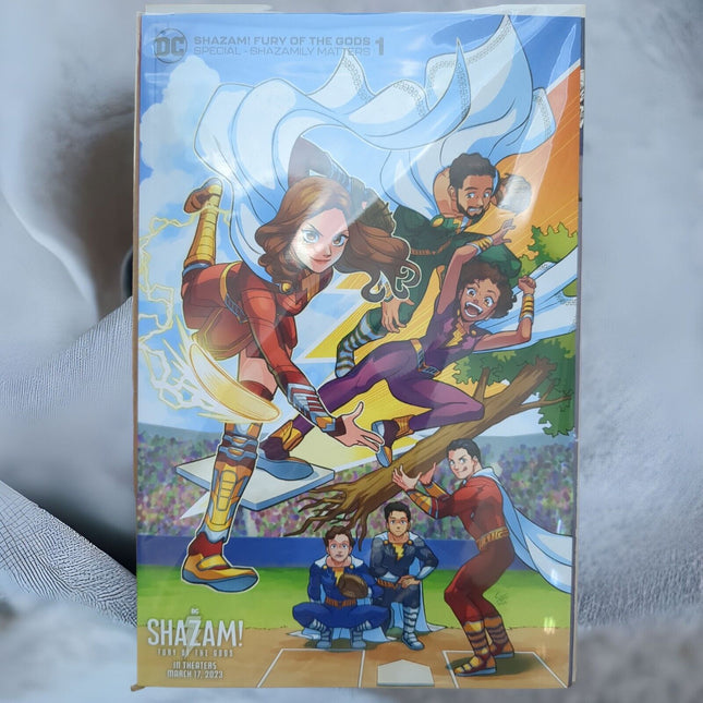 SHAZAM FURY OF THE GODS SPECIAL SHAZAMILY MATTERS #1 - NAITO VARIANT 2023