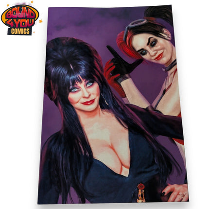 Harley Quinn X Elvira #1 1:20 - Mark Spears Virgin Variant (2025)