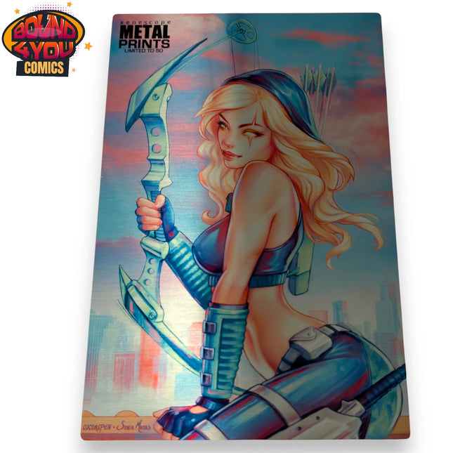 Sonia Matas - Robyn Hood: Dark Shaman Metal Art Print - LTD 50