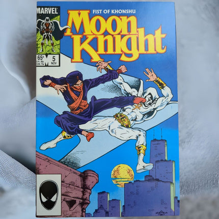 MOON KNIGHT: FIST OF KHONSHU #5 - DIRECT EDITION  (1985)