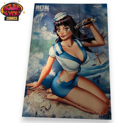 Gregbo Watson - Grimm Tales Of Terror #4 Metal Comic  -  Zenescope