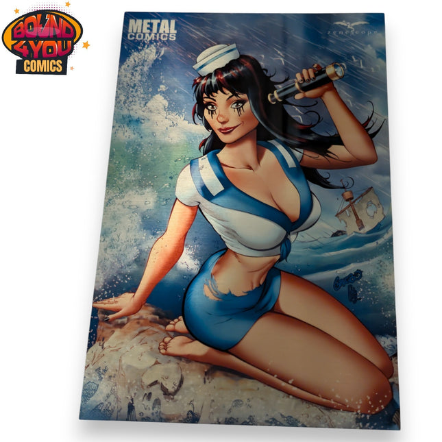 Gregbo Watson - Grimm Tales Of Terror #4 Metal Comic  -  Zenescope