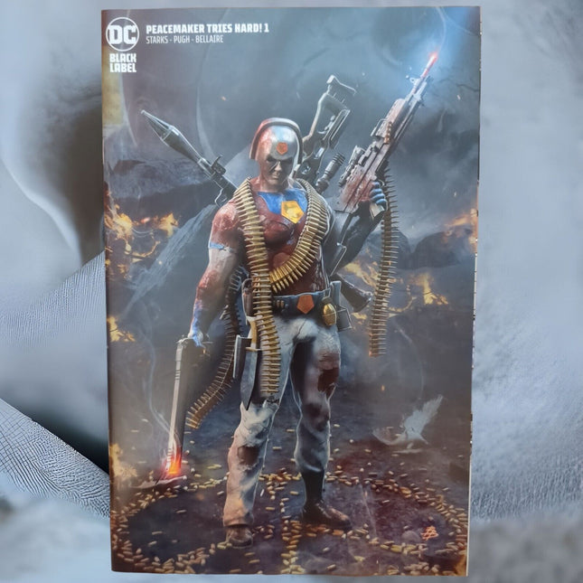 PEACEMAKER TRIES HARD #1 (OF 6) CVR B BJORN BARENDS VARIANT 2023