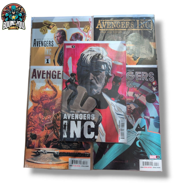 Avengers Inc #1-5 Complete Cover A Set (2023)