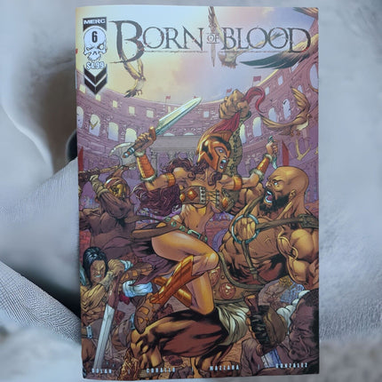 BORN OF BLOOD #6 (OF 6) CVR C GUILE SHARP MERC PUBLISHING 2023