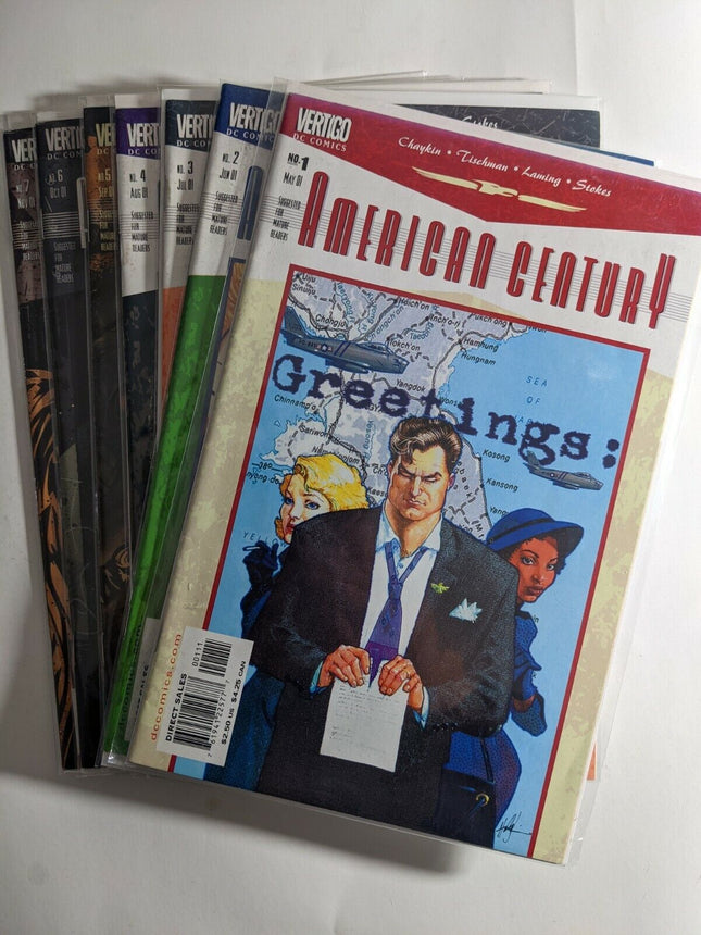 American Century - #1 - 7,  7 issues Vertigo Comic Lot
