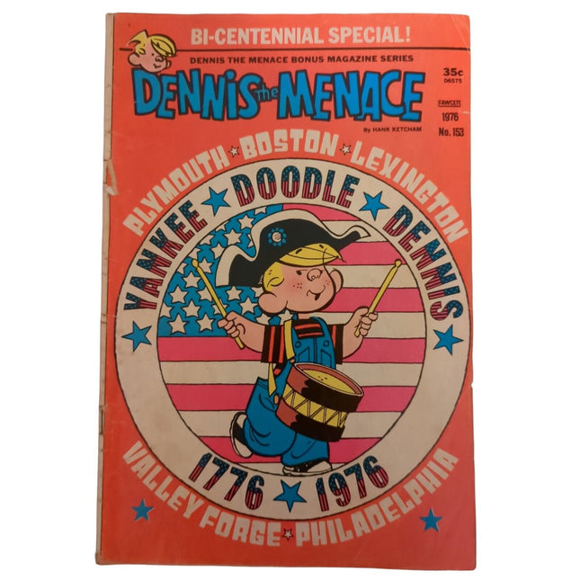 DENNIS THE MENACE BONUS MAGAZINE SERIES #153 GD  HANK KETCHAM (1977) FAWCETT