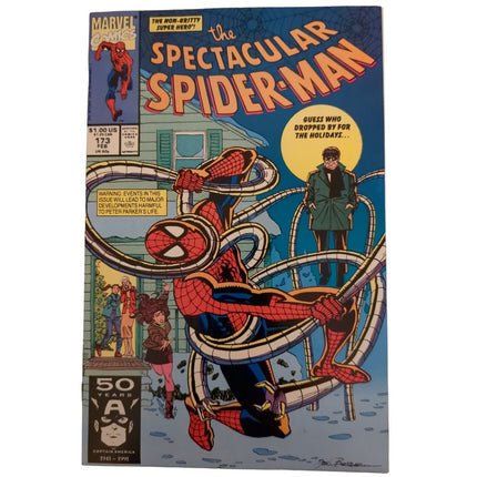 THE SPECTACULAR SPIDER-MAN #173 - DIRECT EDITION (1991)