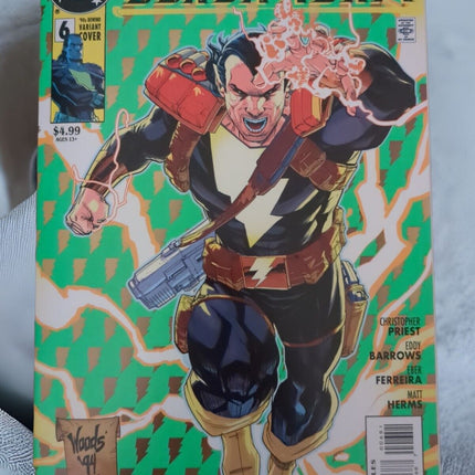 BLACK ADAM #6 CARLO BARBERI - 90S COVER DC COMICS 2022
