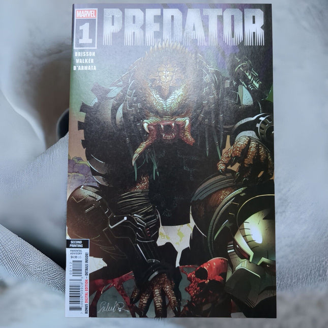 PREDATOR #1 SECOND PRINTING MARVEL COMICS 2022