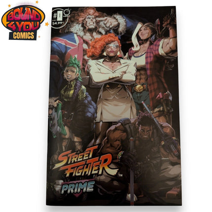 Street Fighter Prime #0 1:5 - Jeffrey Chamba Cruz Variant (2025)
