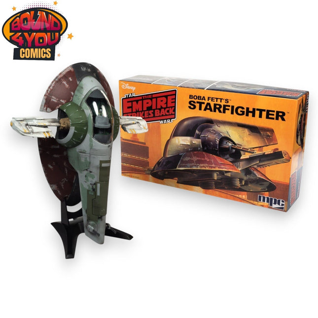 Star Wars The Empire Strikes Back  Boba Fett's Starfighter MPC 1:85 Model Kit