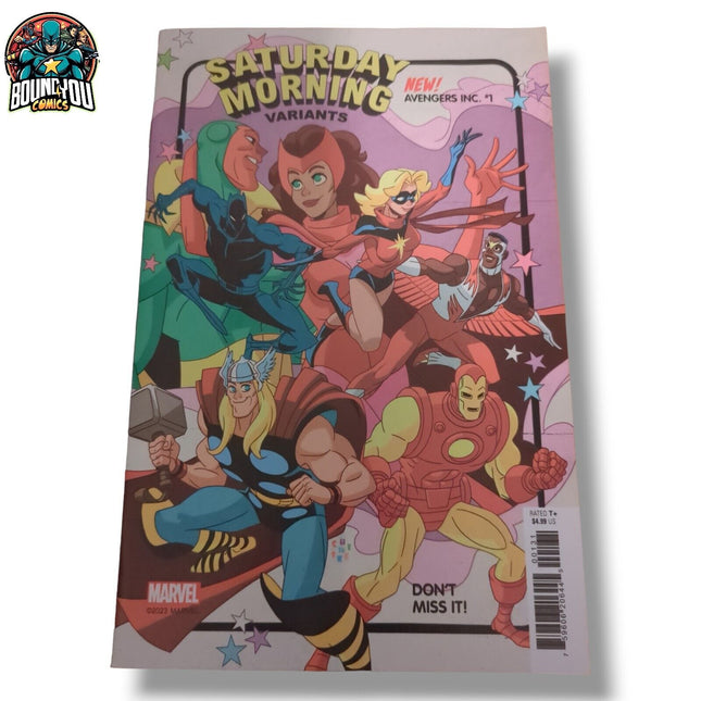 AVENGERS INC. #1 - SEAN GALLOWAY - SATURDAY MORNING VARIANT (2023) VF/NM