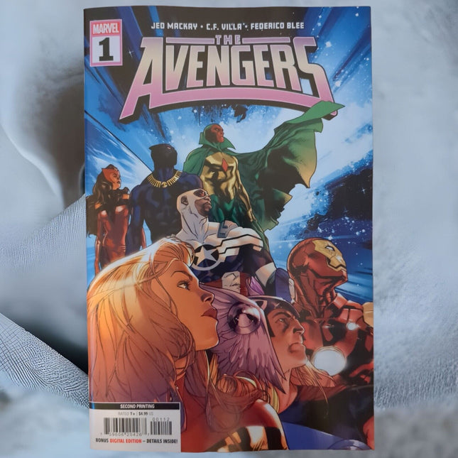 AVENGERS #1 STUART IMMONEN 2ND PRINTING VARIANT 2023