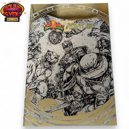 Mighty Morphin Power Rangers / Teenage Mutant Ninja Turtles III #1 - Foil Ashcan