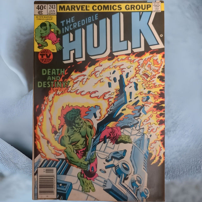 The Incredible Hulk #243 Newstand 1980 Marvel Comics