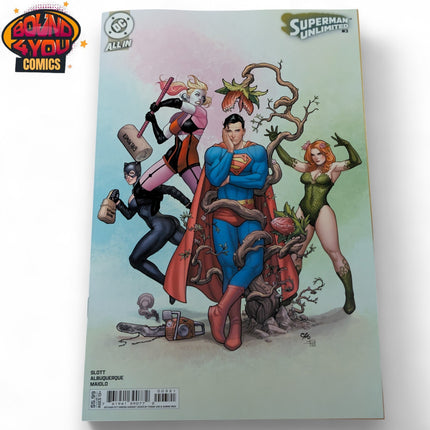 Superman Unlimited #3 - Frank Cho - Gotham City Sirens Variant (2025)